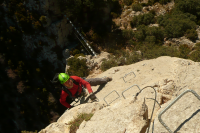 Ferrata Croqueta de Obarra.