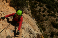 Ferrata Croqueta de Obarra.