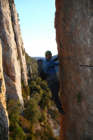 Ferrata Foradada de Toscar.