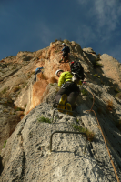Ferrata de Polop.